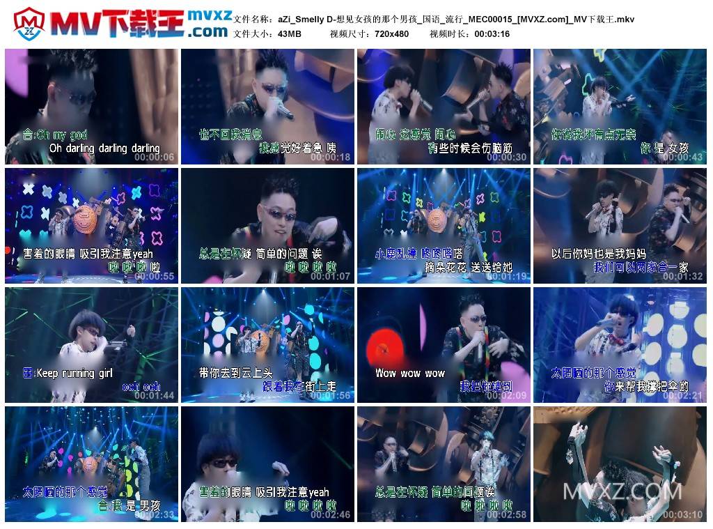 aZi_Smelly D-想见女孩的那个男孩_国语_流行_MEC00015